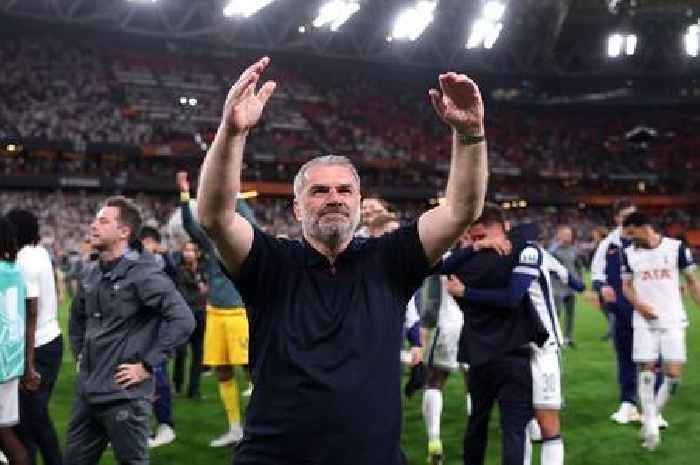 Every word Ange Postecoglou said on his Tottenham future, Daniel Levy quote and Europa League win