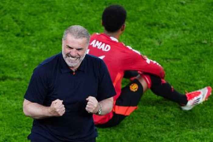 Tottenham boss Ange Postecoglou shows true colours after Man Utd Europa League final history