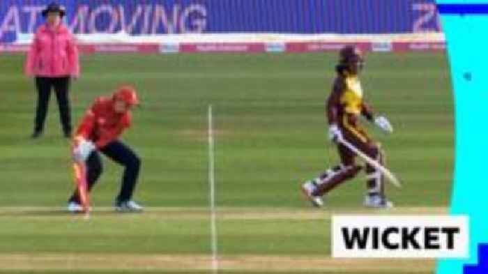 'Oh goodness me!' - Grimmond run out in bizarre fashion