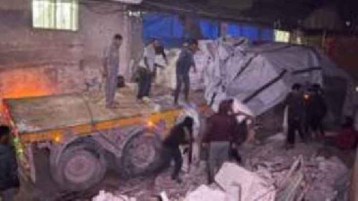 90 lorry loads of humanitarian aid now in Gaza after 3 day delay at crossing