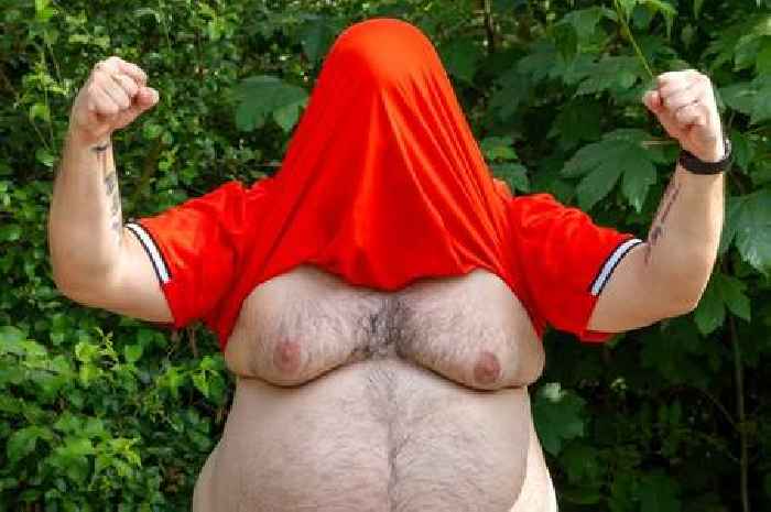 'I looked a fat wally but when Charlton score it's pure emotion' says viral man boob fan