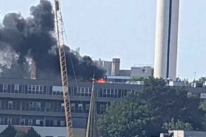 Live: Huge fire breaks out at St Michael's Hospital with 'pregnant women' evacuated