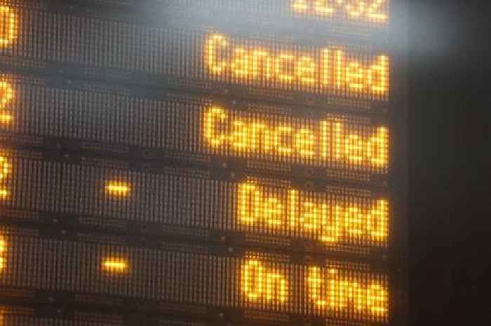 Six injured and line blocked after train hits tractor