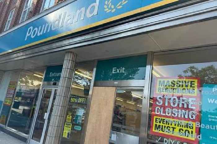 Surrey Poundland closes as company thanks customers for their support