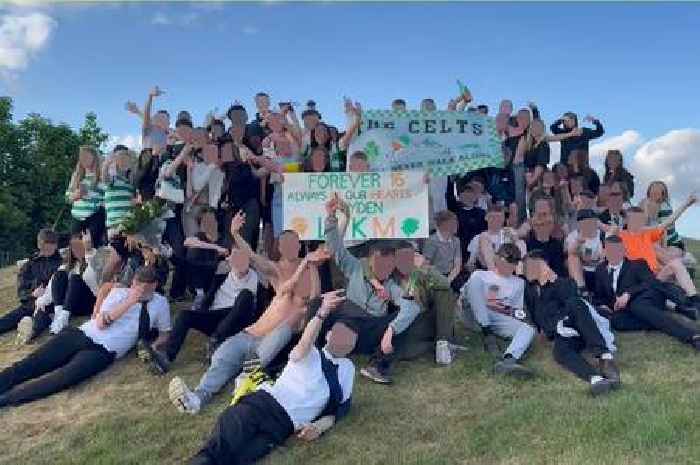 Family and friends of tragic East Kilbride teenager Kayden Moy gather in tribute to 'best boy'