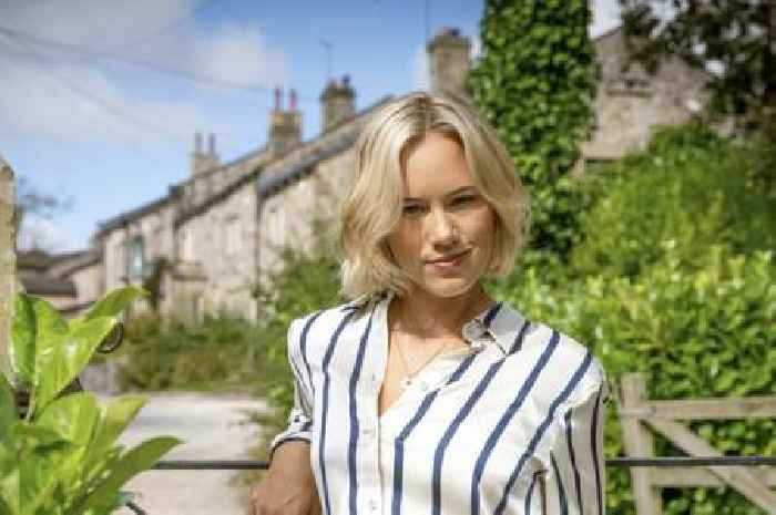 ITV Emmerdale's Georgia Jay says 'guess who's back' as she poses with co-star