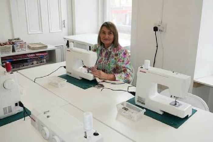 Julie looks to have it sewn up as she shares skillset at Wishaw studio workshops