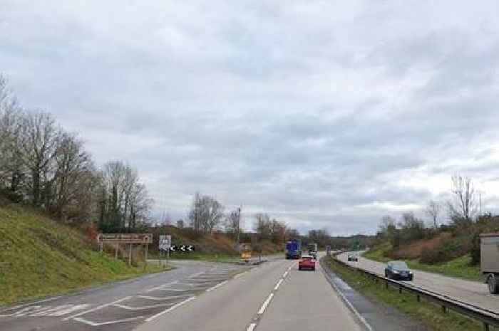 Woman taken to hospital after crash on A4232 in Cardiff