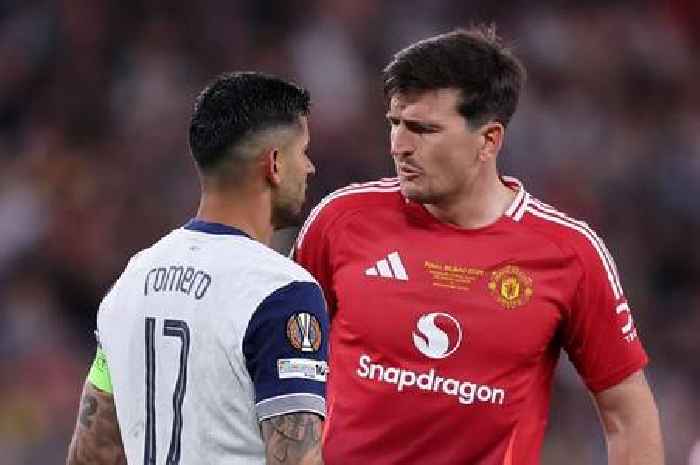 Tottenham star Cristian Romero has last laugh over Harry Maguire as UEFA make announcement