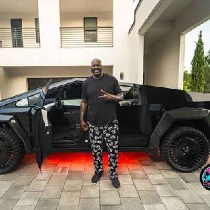 Shaq Bought Three Cybertrucks, Then Got Three Cadillacs for One Good Reason