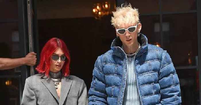 Machine Gun Kelly Shares New Photo of His and Megan Fox's Baby as Singer Hints the Exes Are Living Together