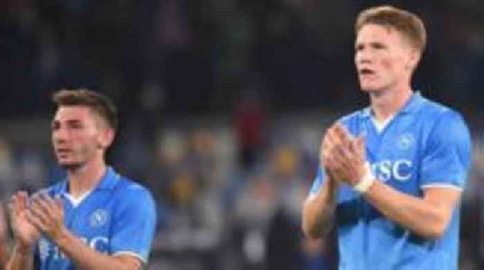 Gilmour and McTominay mania takes over Naples