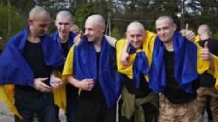 Ukraine and Russia take part in biggest prisoner swap since 2022 invasion