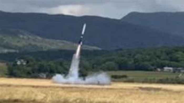 Watch rocket blast off to launch new space centre