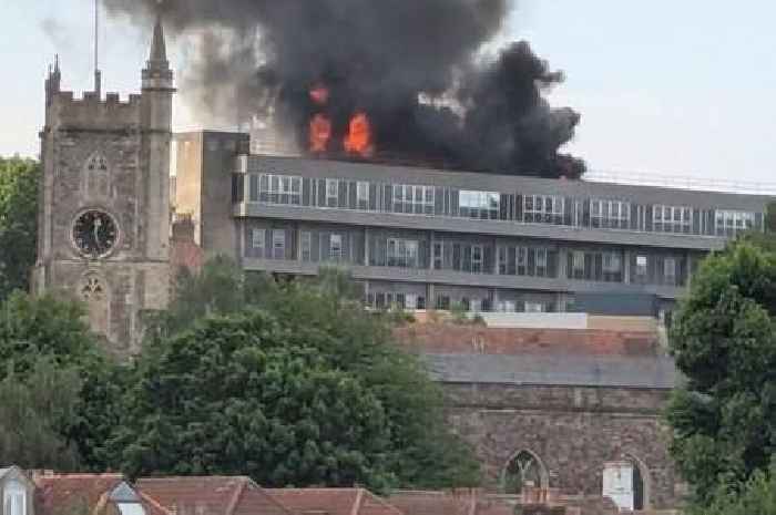 Patients evacuated to university building during maternity hospital fire in Bristol