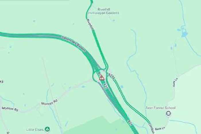 Live Sevenoaks traffic updates as A225 closed after vehicle overturns