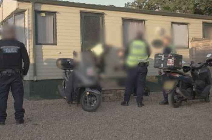 Nine arrested in dawn illegal workers raid in Surrey