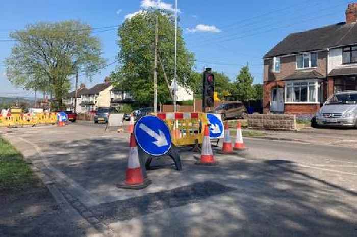 Red-light dodgers blamed as Stoke-on-Trent road to shut for six weeks