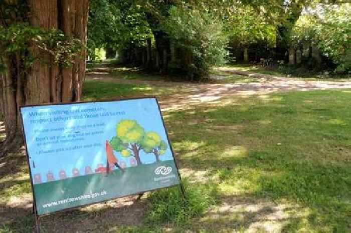 Concerns voiced over number of dogs let off the lead in Renfrewshire cemeteries