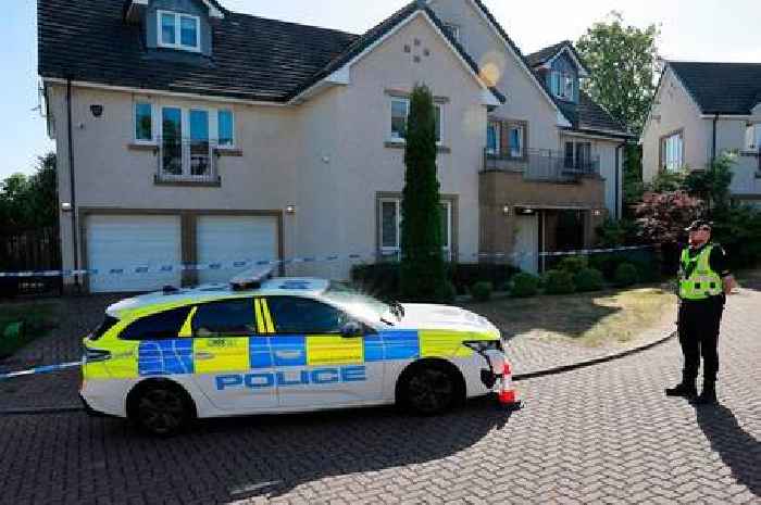 Gangland cops tape off 'machete attack' home after blade thugs strike