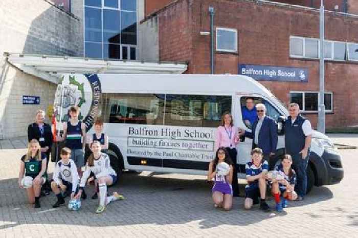 Minibus gifted to rural Stirling school pupils by charity trust
