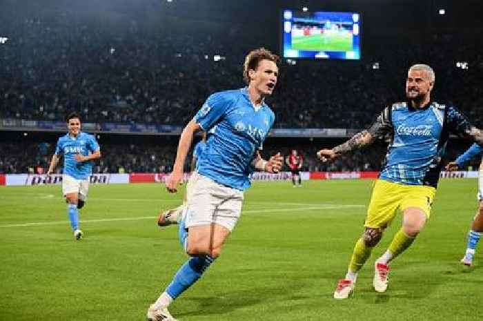 Napoli crowned Serie A champions as McTominay and Gilmour cap year of lo Scosseze in Italy