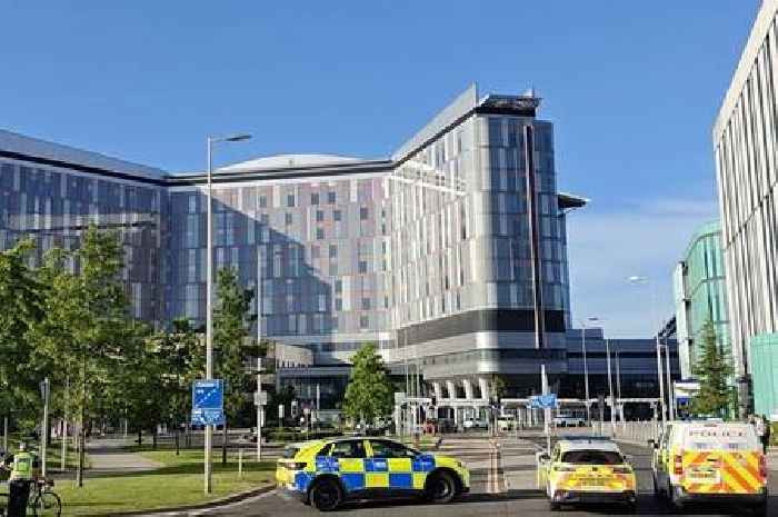 Armed police swoop on hospital after man 'enters with crossbow'