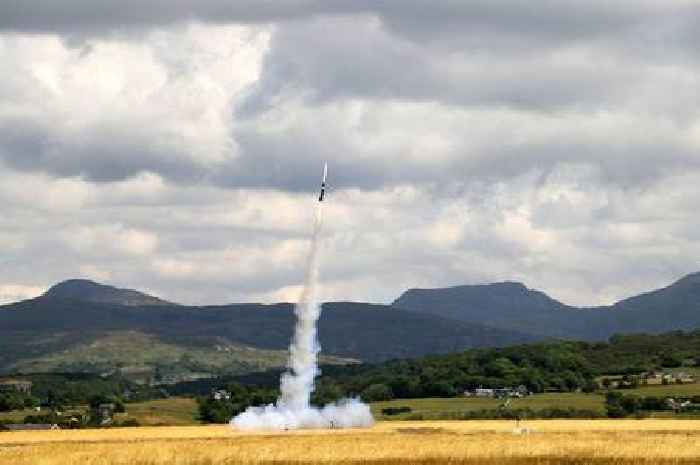 Space Age arrives in Wales as rocket launched from new testing facility