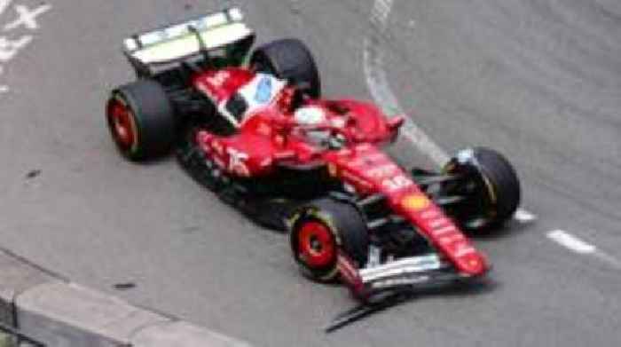 Leclerc fastest despite complaints and collision