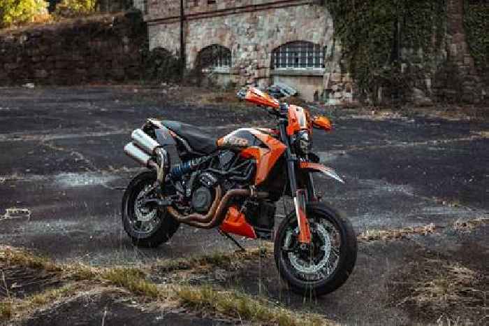Indian FTR 1200 Supermoto Is Orange, Mean, and Fit for Your Wildest Dreams