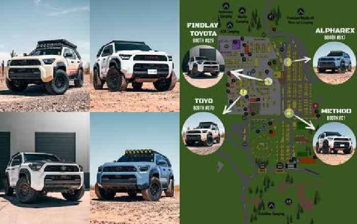 The Four Toyota 4Runner Musketeers at Overland Expo Would Make Adventurers Pretty Proud 
