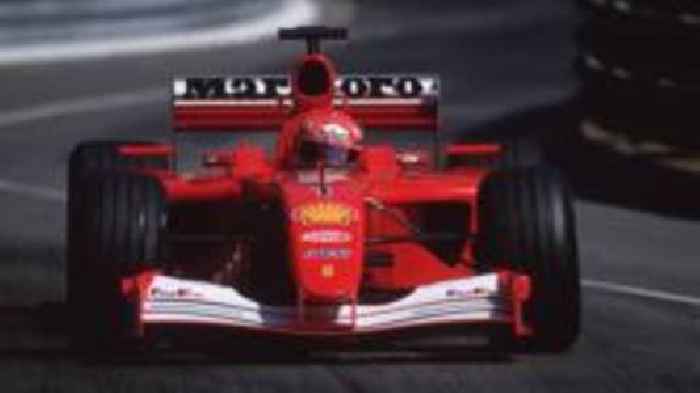 Schumacher's 2001 Grand Prix-winning Ferrari sold for £13.43m
