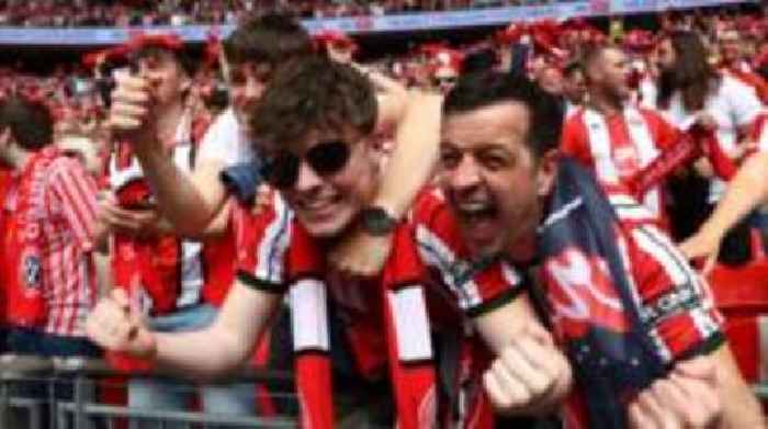 Sunderland fans' elation at Premier League return