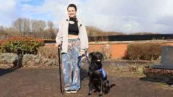 Student 'so grateful' for life-changing support dog