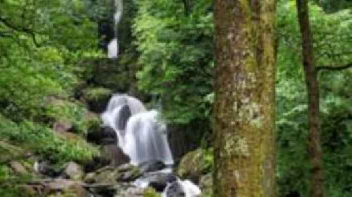 Man dies after collapsing on waterfall path