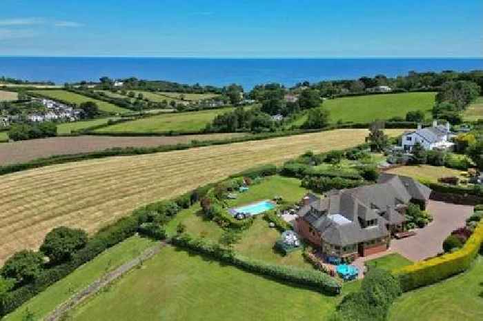 Dream Devon home has everything and space for a helicopter
