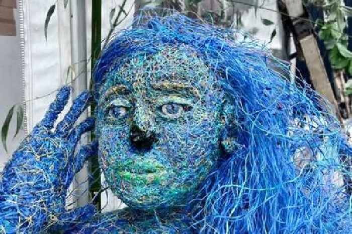 Cornwall sculpture stolen and set on fire in 'senseless' act of vandalism