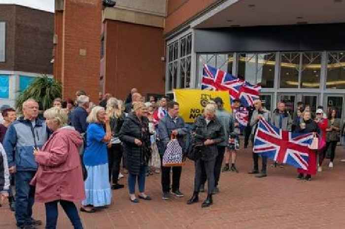 Dozens turn out for Great British National Strike rally in Hanley