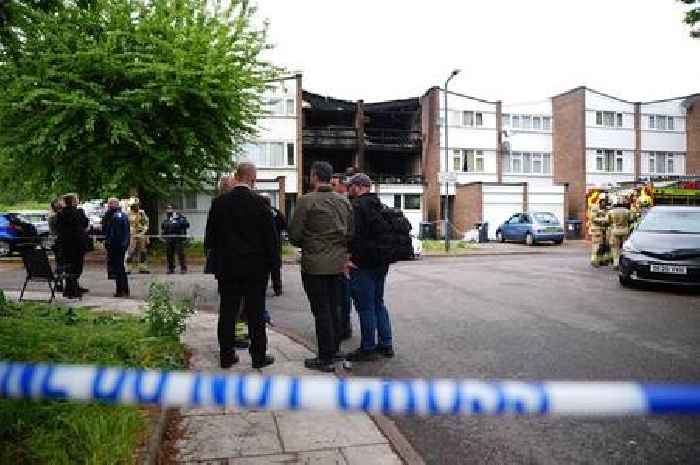 Man arrested on suspicion of murder as mum and her three children die in fire