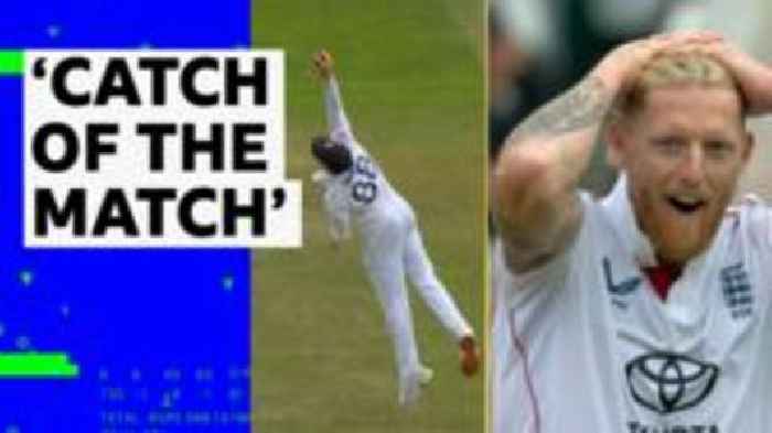 Brook takes 'extraordinary' leaping catch