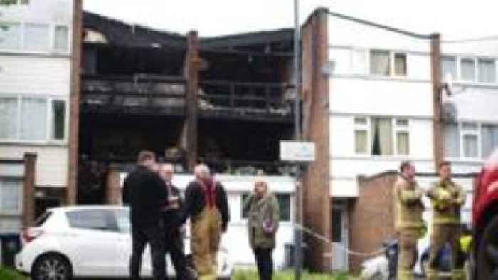 Murder arrest as mum and three children die in fire