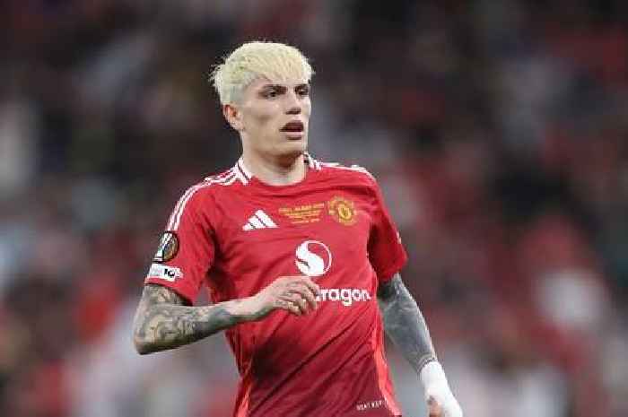 Alejandro Garnacho's stunning WAG drops huge transfer hint ahead of Man Utd clash