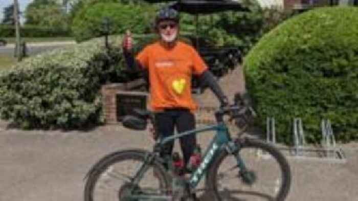 Three-time cancer survivor cycles for hospice
