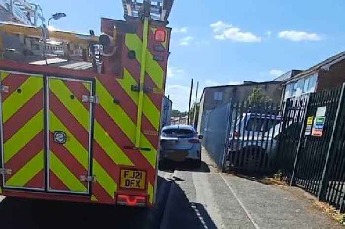 Bad parking slows fire engine and prompts police warning