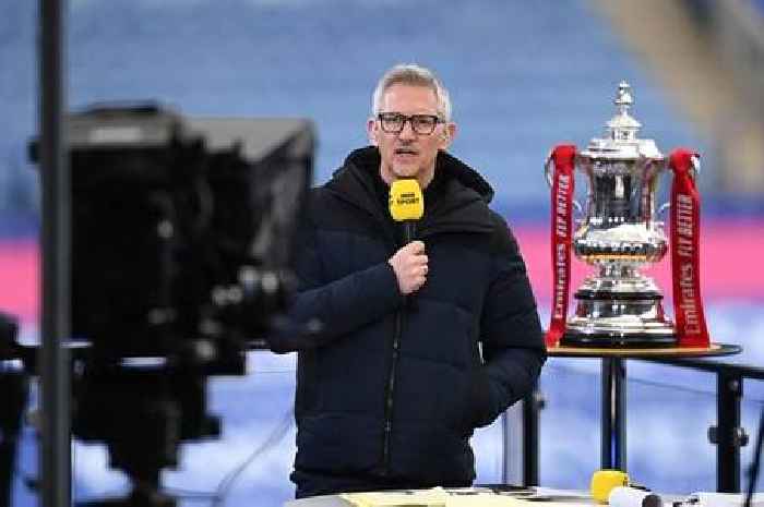 Gary Lineker had to fight back tears while delivering live TV message to his colleague