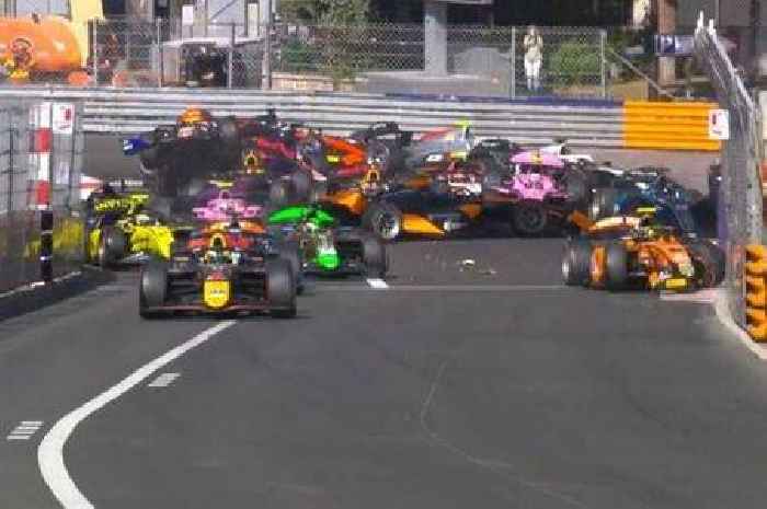 Max Verstappen comparison as 12-car pile-up ruins Monaco Grand Prix track