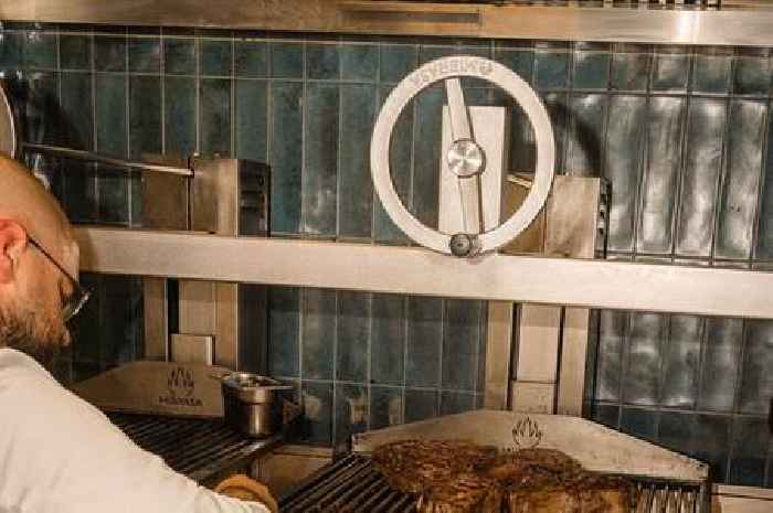 We partied at the new fine dining restaurant which boasts open-fire cooking