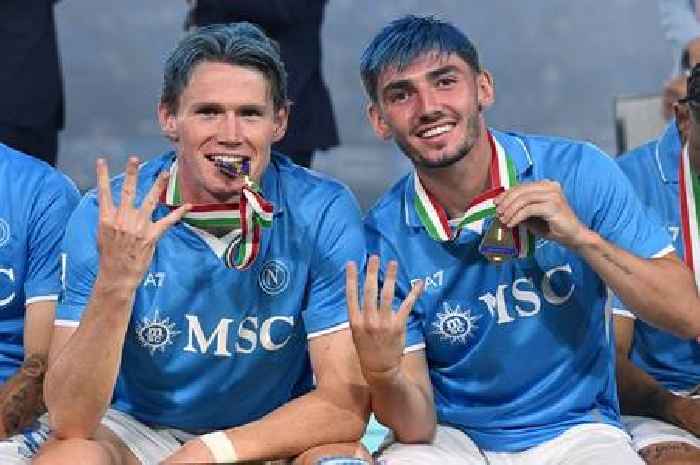 Scott McTominay and Billy Gilmour braced for Napoli bombshell just days after Serie A euphoria