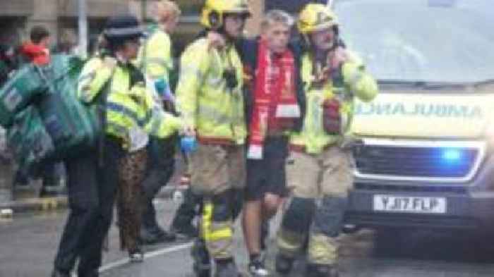 NI Liverpool fan in hospital after being struck by car at parade