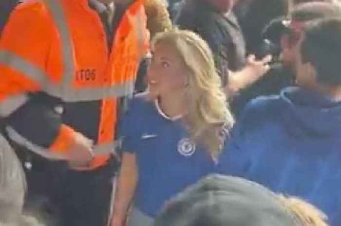 Bonnie Blue 'kicked out' of Nottingham Forest's City Ground after being spotted in away end